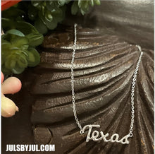 Load image into Gallery viewer, Sterling Silver “Texas” Necklace
