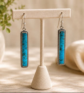 Turquoise Elongated Earrings