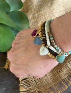 Heart Dangle Bracelet