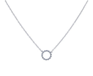 Sterling Silver Circle of Hope Necklace