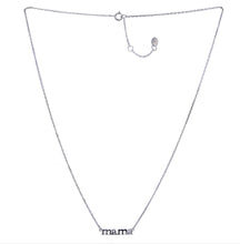 Load image into Gallery viewer, Sterling Silver “Mama” Necklace
