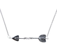 Sterling Silver Southwest Arrow Necklace