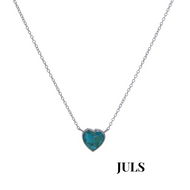 Turquoise Heart Necklace