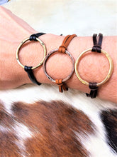 Load image into Gallery viewer, Eternity Leather Bracelets
