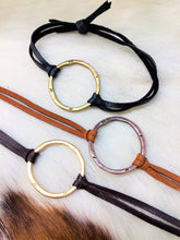 Load image into Gallery viewer, Eternity Leather Bracelets
