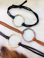 Eternity Leather Bracelets