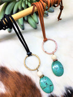 Eternity Leather Necklaces