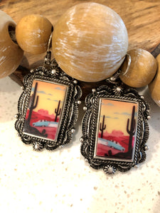 Cactus Earrings