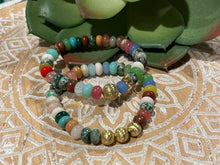 Load image into Gallery viewer, Gold Single Stone Bracelet
