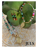 Medallion Dangle Lobster Closure Bracelet