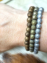 Load image into Gallery viewer, Pyrite Trio Bracelets
