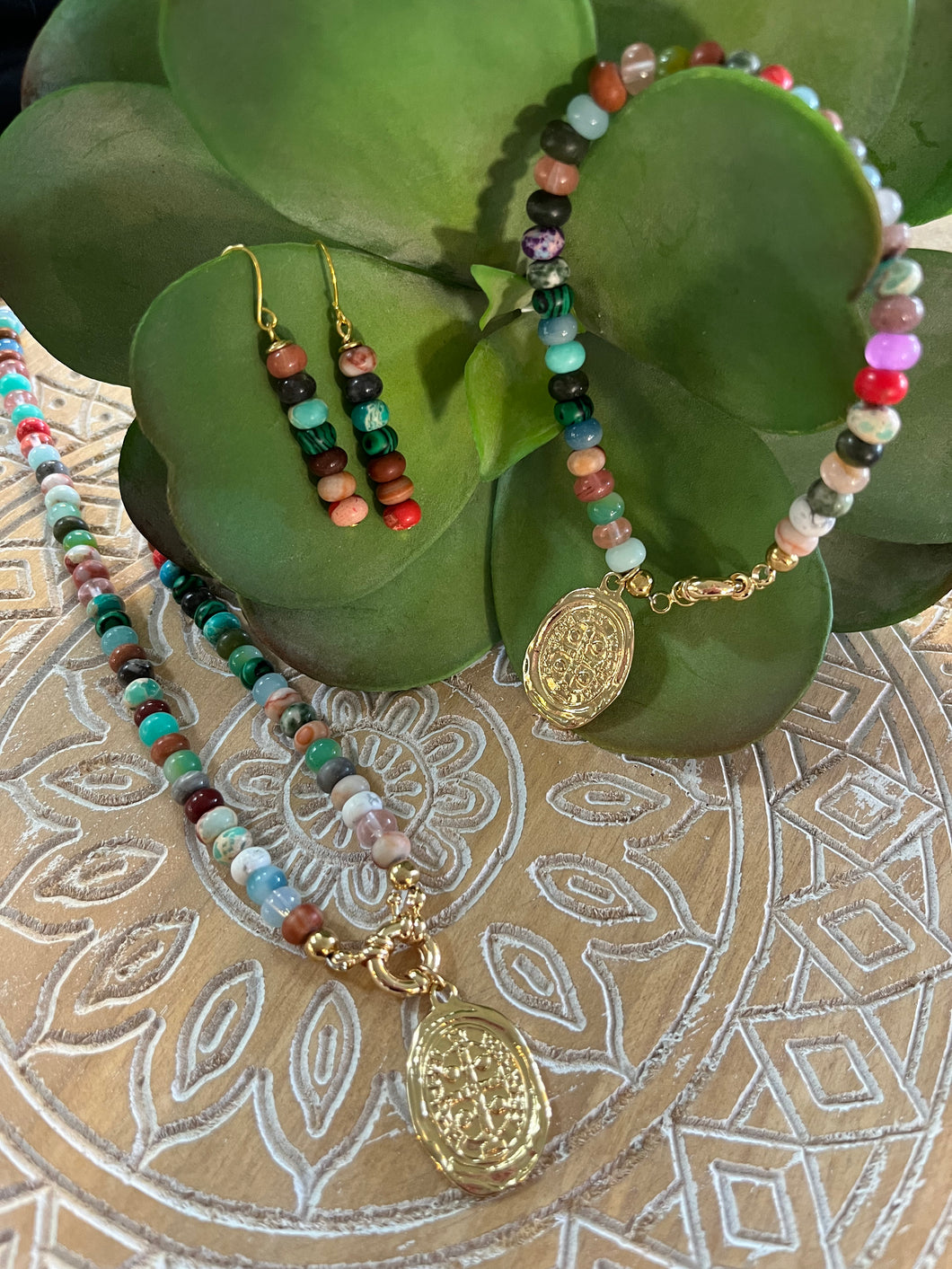 Medallion Summer Necklace