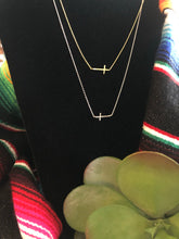 Load image into Gallery viewer, Mini Cross Necklace
